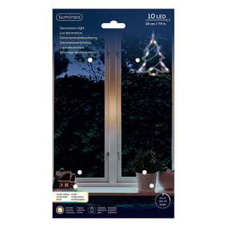 Lumineo Kerstboom met verlichting | Lumineo | 17 cm (10 leds, Binnen) 481209 K151001768 - 2
