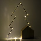 Lumineo Kerstboom op voet | Lumineo | 23 x 30 cm (22 LEDs, 5-punts, Binnen) 487112 K150304014 - 3