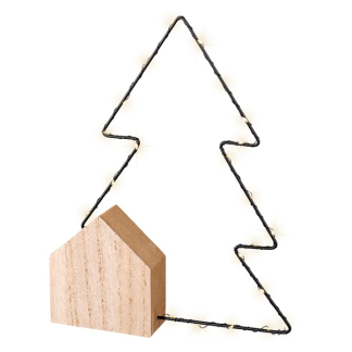 Lumineo Kerstboom op voet | Lumineo | 23 x 30 cm (22 leds, 5-punts, Binnen) 487112 K150304014 - 6