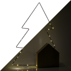 Kerstboom op voet | Lumineo | 35 x 47 cm (34 leds, 5-punts, Binnen)