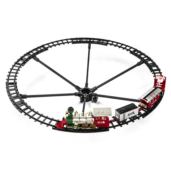 Lumineo Kerstboom trein | Lumineo | Ø 87 cm (Led, Bewegend, Muziek) 488624 K150303420 - 1