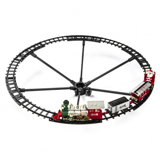 Lumineo Kerstboom trein | Lumineo | Ø 87 cm (Led, Bewegend, Muziek) 488624 K150303420 - 1