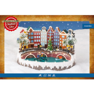 Lumineo Kerstdorp | Amsterdam | Lumineo (45 LEDs, Bewegend, Muziek) 488029 K151000191 - 