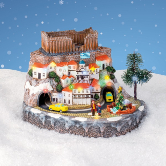 Lumineo Kerstdorp | Athene | Lumineo (29 Micro leds, Bewegend, Muziek) 488027 K150303412 - 3