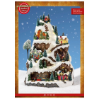 Lumineo Kerstdorp | Bergdorpje | Lumineo (75 leds, Bewegend, Muziek) 481506 K150303402 - 3