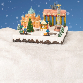 Lumineo Kerstdorp | Berlijn | Lumineo (25 leds. Bewegend, Muziek) 488019 K150303422 - 3