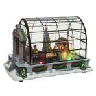 Lumineo Kerstdorp | Kas (8 leds, Beweging) 485171 K150303424 - 2