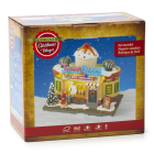 Lumineo Kerstdorp | Lumineo | Eethuisje (IJssalon, 14 leds, Kunststof, Licht, Binnen) 487890 K150303385 - 2