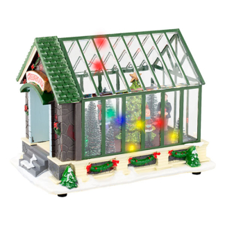 Lumineo Kerstdorp | Lumineo | Tuinkas (10 leds, Kunststof, Licht, Binnen) 487884 K150303382 - 1