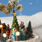 Lumineo Kerstdorp | Moskou | Lumineo (29 leds. Bewegend, Muziek) 488070 K150303417 - 4