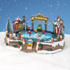 Lumineo Kerstdorp | Schaatsbaan | Lumineo (46 leds, Bewegend) 488359 K150303421 - 3