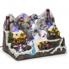 Lumineo Kerstdorp | Skigebied | Lumineo (33 Micro LEDs, Bewegend, Muziek) 485626 K150303404