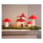 Lumineo Kerstfiguur paddenstoel | Lumineo | 14.5 x 14.5 x 18 cm (Led, Batterijen, Binnen) 480918 K151001756 - 2
