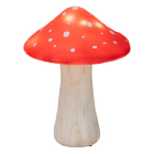 Lumineo Kerstfiguur paddenstoel | Lumineo | 21 x 21 x 27.5 cm (Led, Batterijen, Binnen) 480919 K151001757 - 1