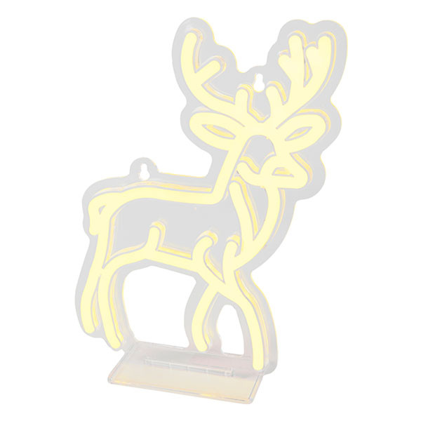 Lumineo Kerstfiguur rendier | Lumineo | 18.5 x 6 x 26.5 cm (121 leds, Warm wit, USB, Binnen) 488826 K151001781 - 2