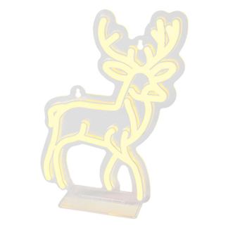 Lumineo Kerstfiguur rendier | Lumineo | 18.5 x 6 x 26.5 cm (121 leds, Warm wit, USB, Binnen) 488826 K151001781 - 2