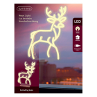 Lumineo Kerstfiguur rendier | Lumineo | 18.5 x 6 x 26.5 cm (121 leds, Warm wit, USB, Binnen) 488826 K151001781 - 3