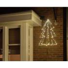 Lumineo Kerstfiguur vlaggenstok | Kerstboom (192 MicroLEDs, 50 x 60 cm, Inclusief stok) 491641 K151000654 - 6