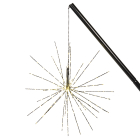 Lumineo Kerstfiguur vlaggenstok | Poolster | Ø 60 cm (210 Micro leds, Inclusief stok) 491642 K151000655 - 2