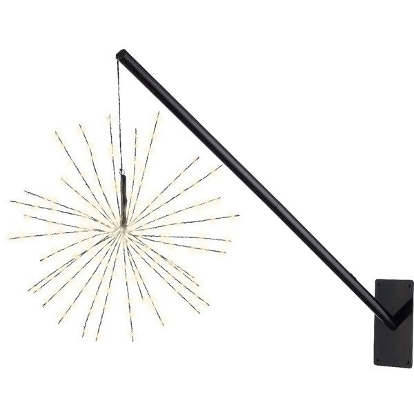 Lumineo Kerstfiguur vlaggenstok | Poolster | Ø 60 cm (210 Micro leds, Inclusief stok) 491642 K151000655 - 5