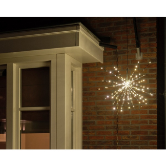 Lumineo Kerstfiguur vlaggenstok | Poolster | Ø 60 cm (210 Micro leds, Inclusief stok) 491642 K151000655 - 6