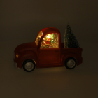 Lumineo Kerstlantaarn auto met kerstman | Lumineo | 14 cm (Led, Batterijen) 480117 K151200173 - 5