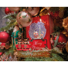 Lumineo Kerstlantaarn boek met kerstman | Lumineo | 21 cm (LED, Batterijen) 485768 K151000098 - 3