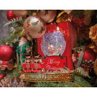 Lumineo Kerstlantaarn boek met kerstman | Lumineo | 21 cm (Led, Batterijen) 485768 K151000098 - 3