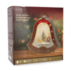 Lumineo Kerstlantaarn klok met kerstman | Lumineo | 20 cm (Led, Batterijen) 489052 K151200172 - 5