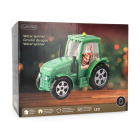 Lumineo Kerstlantaarn tractor met kerstman | Lumineo | 17 cm (Led, Muziek, Batterijen) 488729 K151200174 - 6