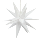 Lumineo Kerstster met verlichting | Lumineo | Ø 30 cm (2 leds, Batterijen, Binnen/buiten, Wit) 490699 K151200164 - 1