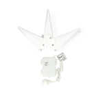 Lumineo Kerstster met verlichting | Lumineo | Ø 30 cm (2 leds, Batterijen, Binnen/buiten, Wit) 490699 K151200164 - 2