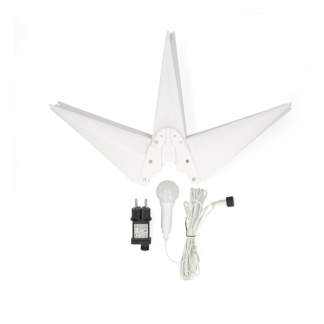 Lumineo Kerstster met verlichting | Lumineo | Ø 40 cm (Led, Binnen/buiten, Wit) 490701 K151200165 - 2