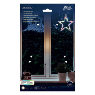 Lumineo Kerstster met verlichting | Lumineo | 17 cm (10 leds, Binnen) 481207 K151001767 - 2