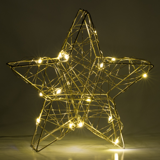 Lumineo Kerstster met verlichting | Lumineo | 20 x 19 cm (15 micro leds, Binnen) 486662 K151000666 - 6
