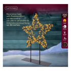 Lumineo Kerstster met verlichting | Lumineo | 6 x 28 x 37 cm (300 leds, Op standaard, Timer, Netstroom, Binnen/Buiten) 490627 K151001801 - 2