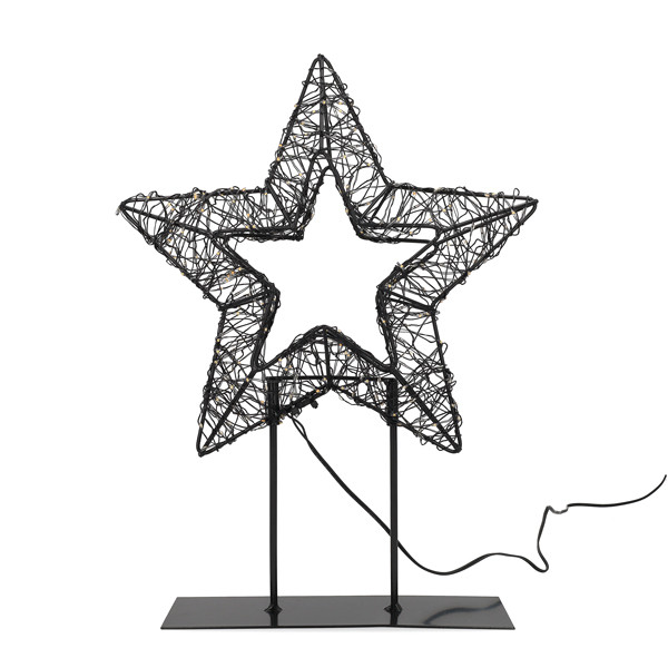 Lumineo Kerstster met verlichting | Lumineo | 6 x 28 x 37 cm (300 leds, Op standaard, Timer, Netstroom, Binnen/Buiten) 490627 K151001801 - 3