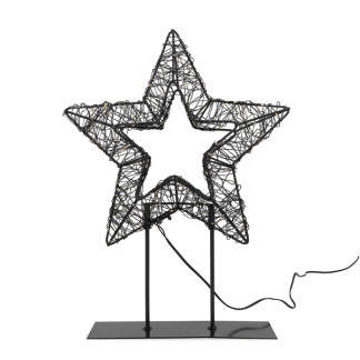 Lumineo Kerstster met verlichting | Lumineo | 6 x 28 x 37 cm (300 leds, Op standaard, Timer, Netstroom, Binnen/Buiten) 490627 K151001801 - 3