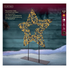 Lumineo Kerstster met verlichting | Lumineo | 7 x 38 x 47 cm (500 leds, Op standaard, Timer, Netstroom, Binnen/Buiten) 490628 K151001802 - 2