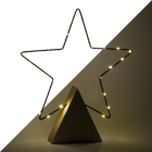 Lumineo Kerstster op voet | Lumineo | 27 x 30 cm (27 LEDs, 5-punts, Binnen) 487114 K150304012 - 1
