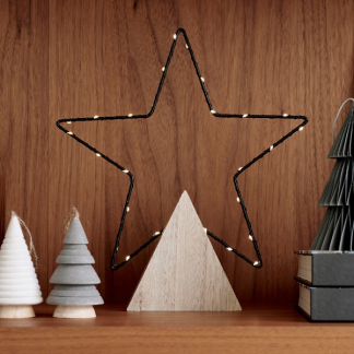 Lumineo Kerstster op voet | Lumineo | 27 x 30 cm (27 leds, 5-punts, Binnen) 487114 K150304012 - 4