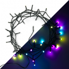 Lumineo Kerstverlichting met app | 10 meter (50 LEDs, Bluetooth, RGBW, Binnen/Buiten) 490713 A150302926 Lumineo Kerstverlichting met app | 10 meter (50 LEDs, Bluetooth, RGBW, Binnen/Buiten) 490713 A150302926