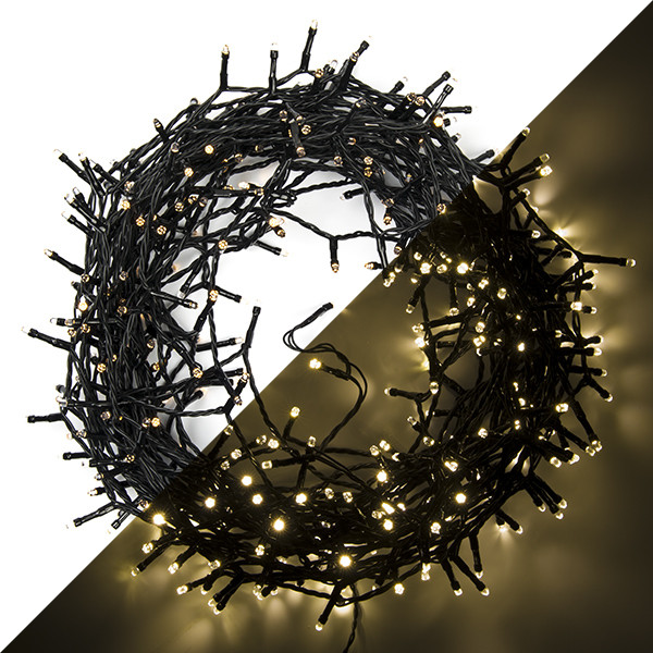 Lumineo Kerstverlichting op batterijen | 28 meter | Lumineo (368 leds, Timer, 8 lichtfuncties, Binnen/Buiten, Warm wit) 497261 K151000531 - 1