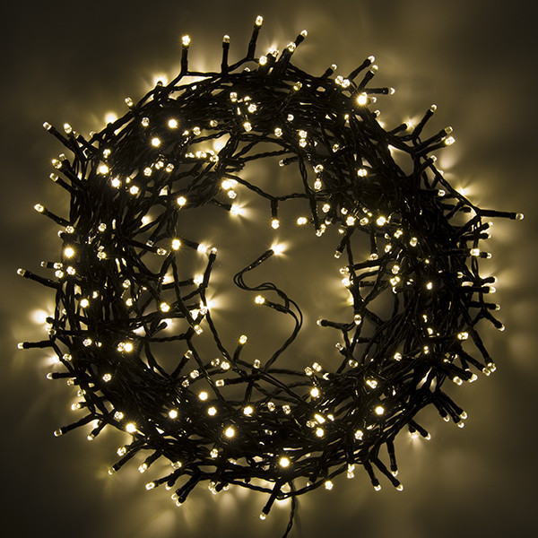 Lumineo Kerstverlichting op batterijen | 28 meter | Lumineo (368 leds, Timer, 8 lichtfuncties, Binnen/Buiten, Warm wit) 497261 K151000531 - 3