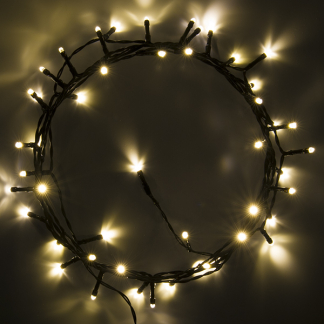 Lumineo Kerstverlichting op batterijen | 4 meter | Lumineo (48 leds, Timer, 8 lichtfuncties, Binnen/Buiten, Warm wit) 497121 K151000532 - 3