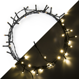 Lumineo Kerstverlichting op batterijen | 4 meter | Lumineo (48 leds, Timer, Lichtprogramma's, Binnen/Buiten) 497121 K151000532 - 1