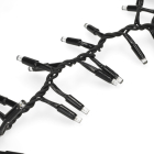 Lumineo Koppelbare kerstverlichting | Cluster | Lumineo | Pro-Lights | 5 meter (200 leds, Buiten, Extra warm wit, Zwart snoer) 493710 K151200135 - 6