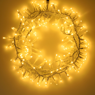 Lumineo Koppelbare kerstverlichting | Cluster | Lumineo | Pro-Lights | 5 meter (200 leds, Buiten, Warm wit, Wit snoer) 493711 K151200136 - 3