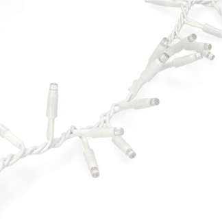 Lumineo Koppelbare kerstverlichting | Cluster | Lumineo | Pro-Lights | 5 meter (200 leds, Buiten, Warm wit, Wit snoer) 493711 K151200136 - 5