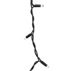Lumineo Koppelbare kerstverlichting | IJspegel | Lumineo | Pro-Lights | 3.6 meter (96 leds, Buiten, Extra warm wit, Zwart snoer) 493714 K151200138 - 4